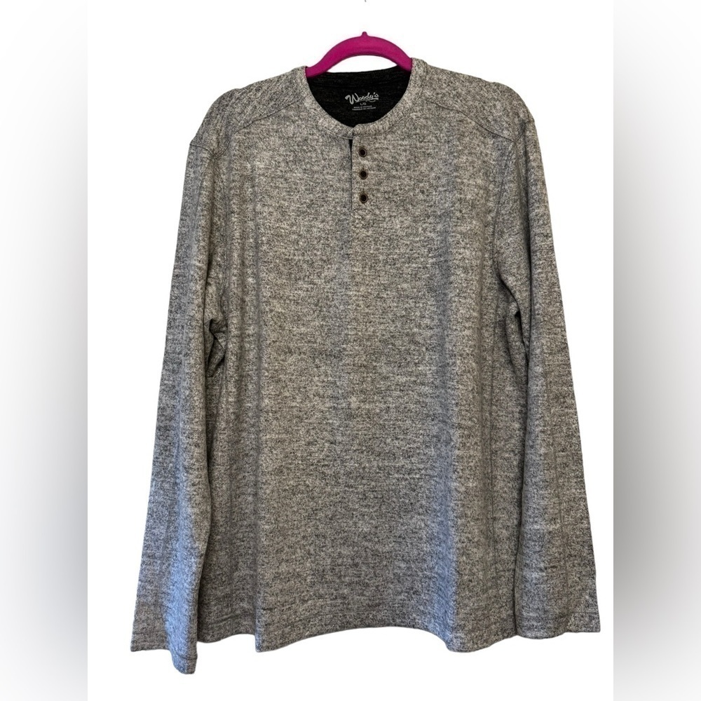 Woodys Retro Lounge Henley Pullover